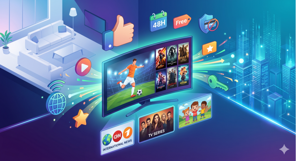 iptv free trial no payment required