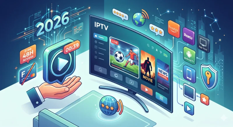 iptv free trial no credit card 2026